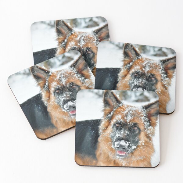 Item preview, Dog in snow designed and sold by Leon Heyns.