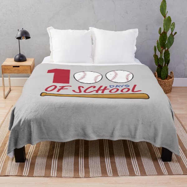 Item preview, 100 Days Of School Baseball, 100 Days Smarter designed and sold by GINIART.