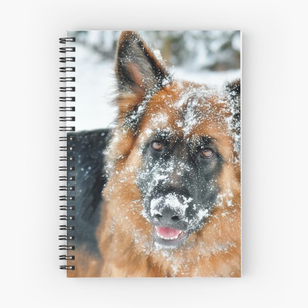 Item preview, Dog in snow designed and sold by Leon Heyns.
