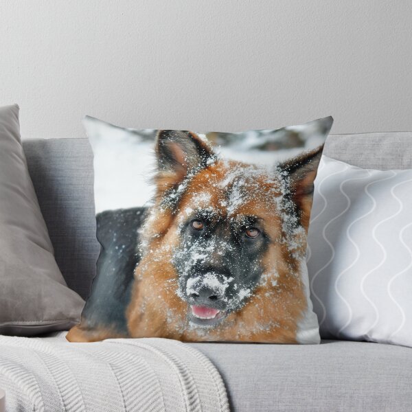 Item preview, Dog in snow designed and sold by Leon Heyns.