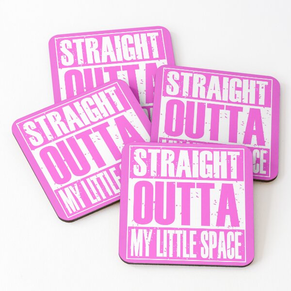 Item preview, Straight Outta My Little Space (Pink) designed and sold by MyRedBottom.