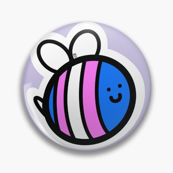 Artikelvorschau, Sei du selbst! Trans Pride Hummel entworfen und verkauft von Mickey Kyan.