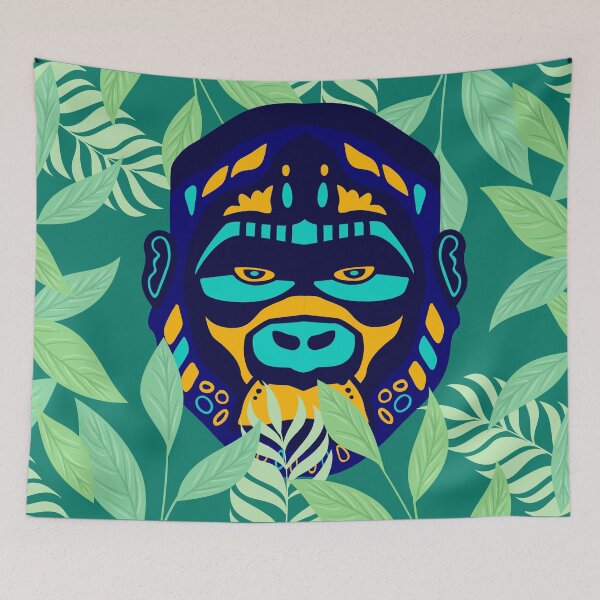 Item preview, Detailed Vibrant Gorilla Head designed and sold by 1ALPHA.