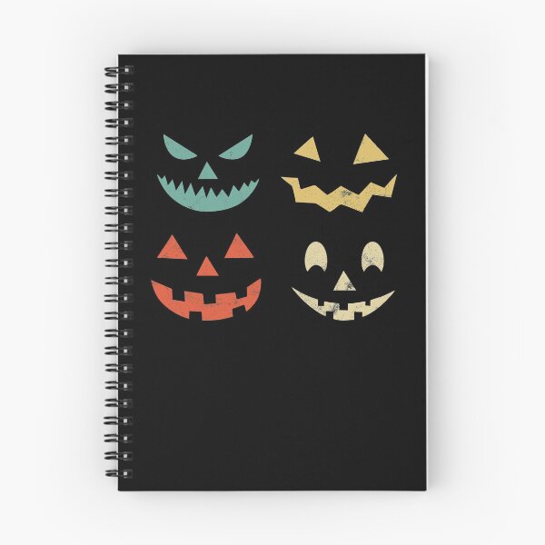 Item preview, Halloween Pumpkin Scary Faces Vintage designed and sold by majuga.