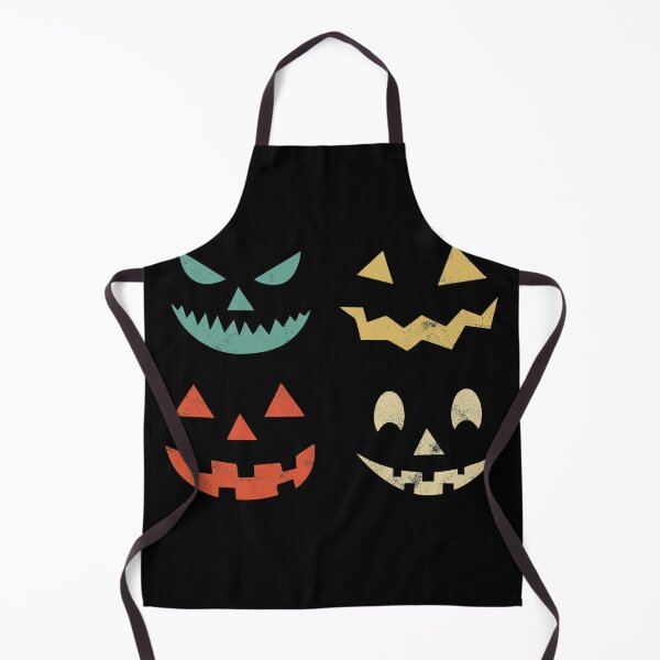 Item preview, Halloween Pumpkin Scary Faces Vintage designed and sold by majuga.