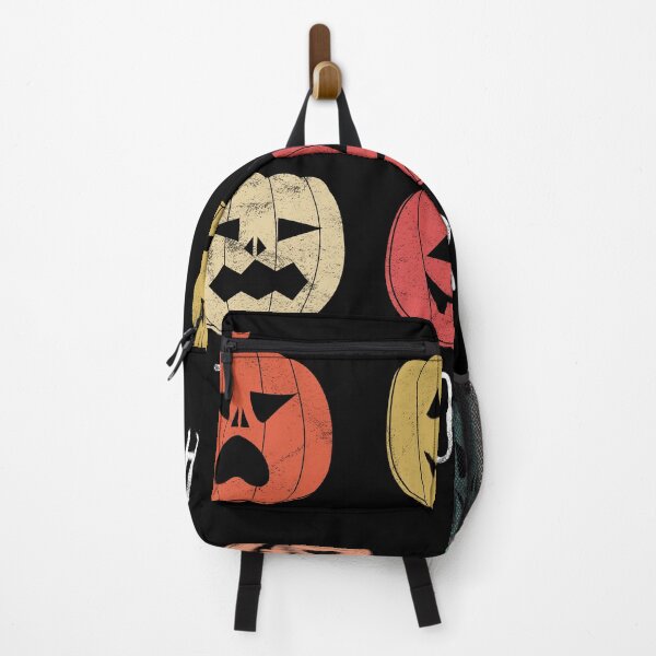 Item preview, Halloween Pumpkin Faces Funny Retro Gift designed and sold by majuga.