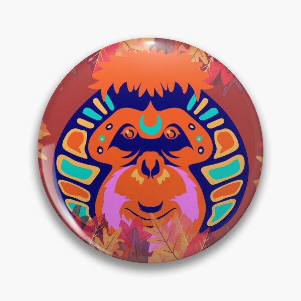 Item preview, Detailed Vibrant Gorilla Head designed and sold by 1ALPHA.