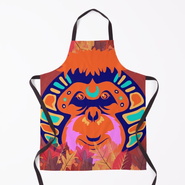 Item preview, Detailed Vibrant Gorilla Head designed and sold by 1ALPHA.