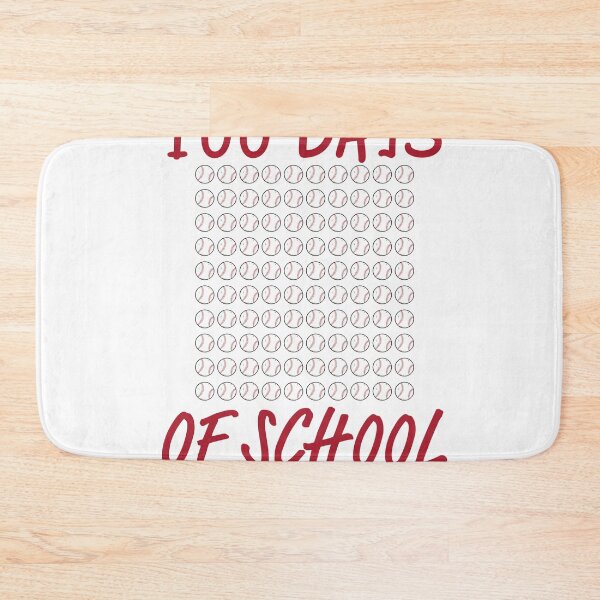 Item preview, 100 Days Of School Baseball, 100 Days Smarter designed and sold by GINIART.