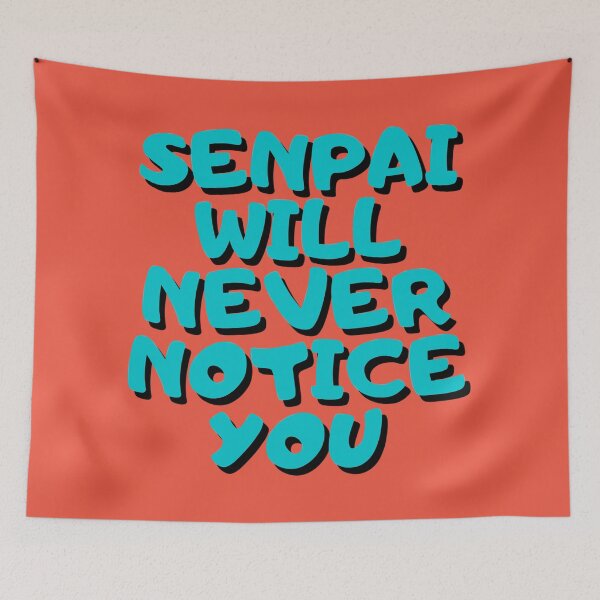 Item preview, Senpai Will Never Notice You, anime designed and sold by ds-4.