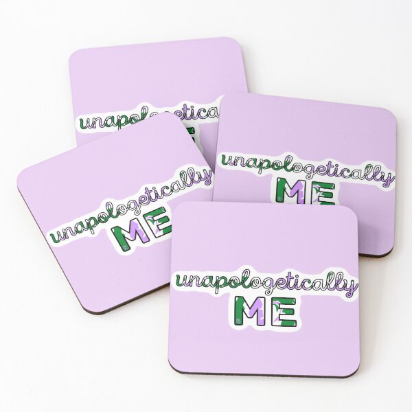 Item preview, “Unapologetically Me” Genderqueer Pride designed and sold by Mickey Kyan.