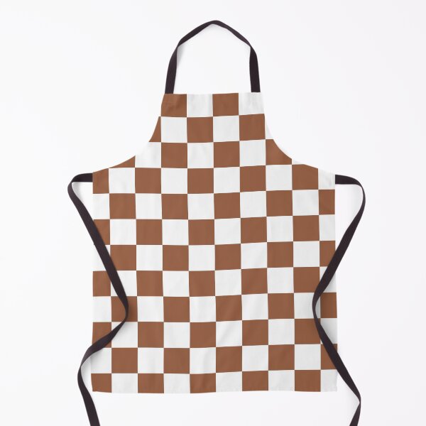 Item preview, Checkered Brown and White  designed and sold by lornakay.
