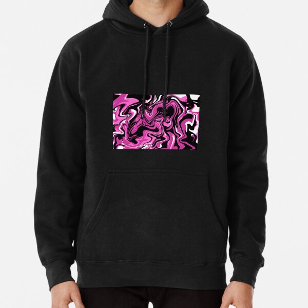 Colorful Marble Pullover Hoodie