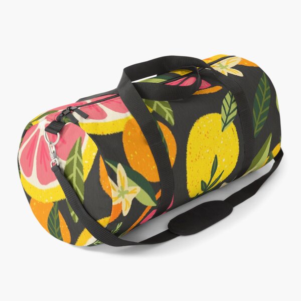 Item preview, Grapefruit Blooms – Charcoal designed and sold by Cat Coquillette.