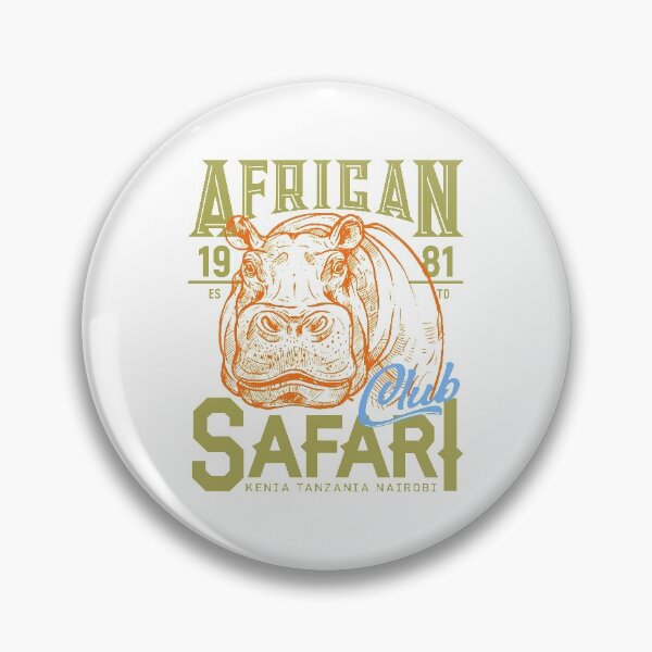 Artikelvorschau, Afrikanische Safari mit Nilpferd entworfen und verkauft von MHabeeb.