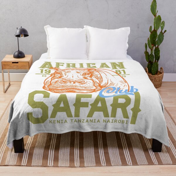 Item preview, African Safari with Hippopotamus designed and sold by MHabeeb.