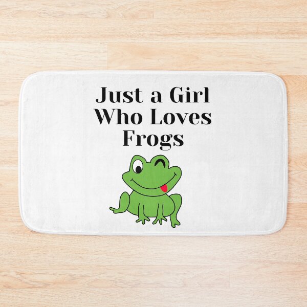 Item preview, Just a Girl Who Loves Frogs, Frog Lover designed and sold by JRice66.