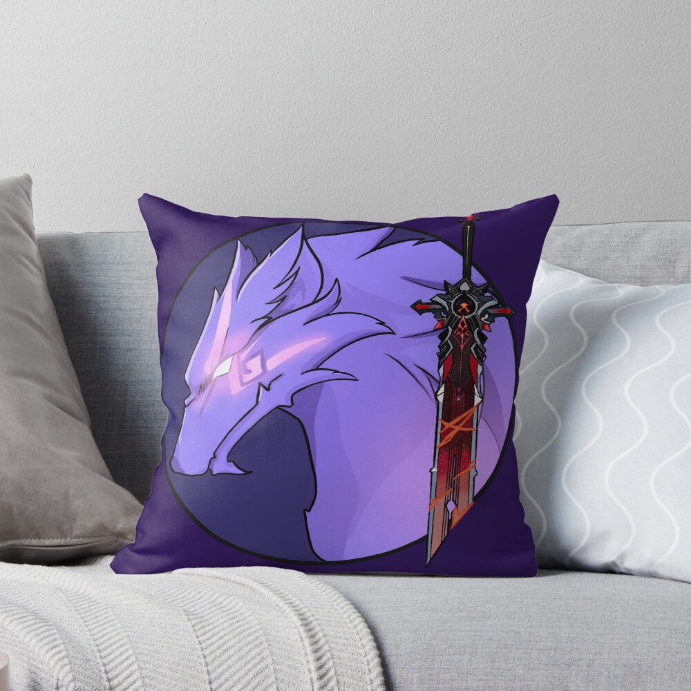 Item preview, Throw Pillow designed and sold by CharlyGraphics.