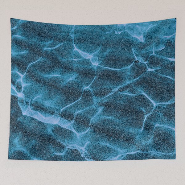 Item preview, Crystalline Sea - Deep Blue designed and sold by SilverPegasus.