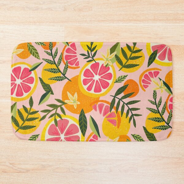Item preview, Grapefruit Blooms – Blush designed and sold by Cat Coquillette.