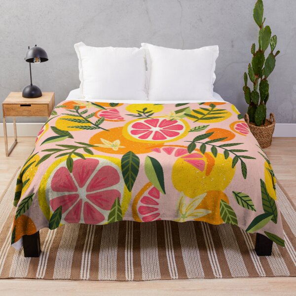 Item preview, Grapefruit Blooms – Blush designed and sold by Cat Coquillette.