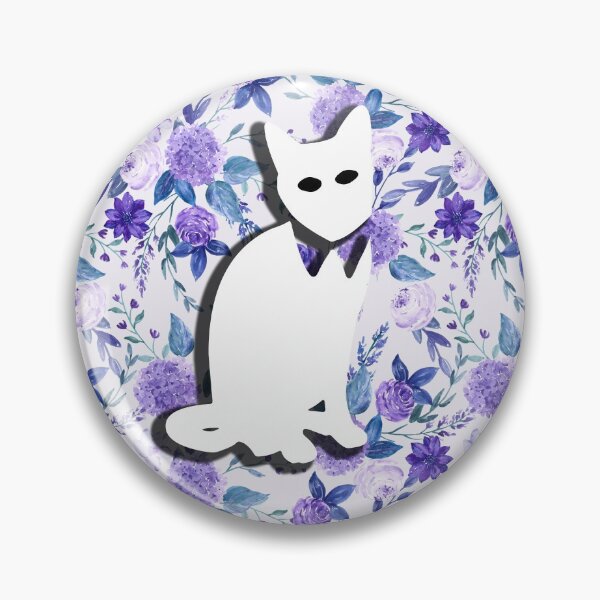 Item preview, Floral Cat in Flowers Popoki 711 designed and sold by VinBasis.