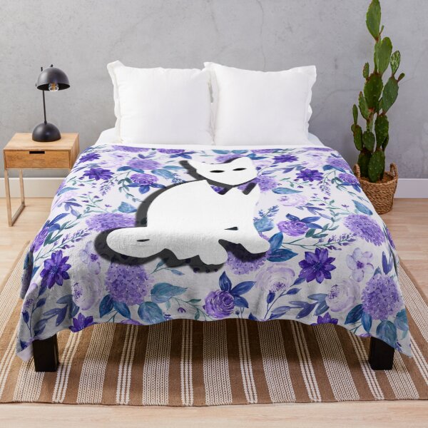 Item preview, Floral Cat in Flowers Popoki 711 designed and sold by VinBasis.