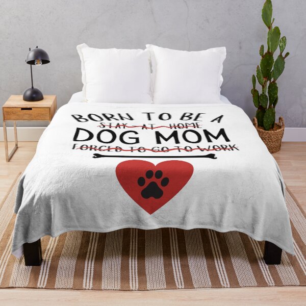 Item preview, Born to be a stay at home dog mom forced to go to work designed and sold by windcolors.