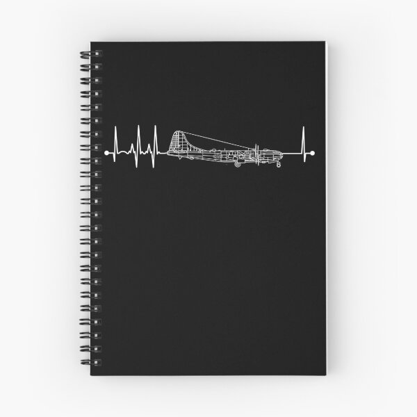 Item preview, B-29 Superfortress Airplane Pulse EKG B29 Heartbeat Gear designed and sold by DynamicDesign.