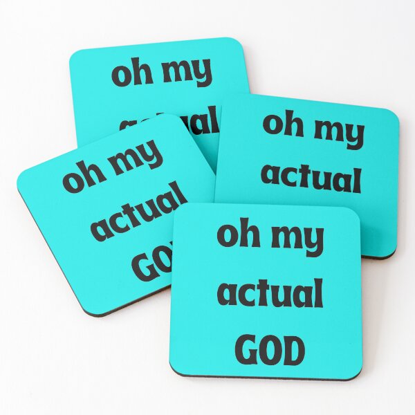 Item preview, Oh My Actual God T-Shirt designed and sold by Swooncake Press.
