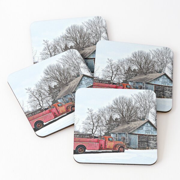 Item preview, Little Red Retired Firetruck designed and sold by SouthDakotaDall.