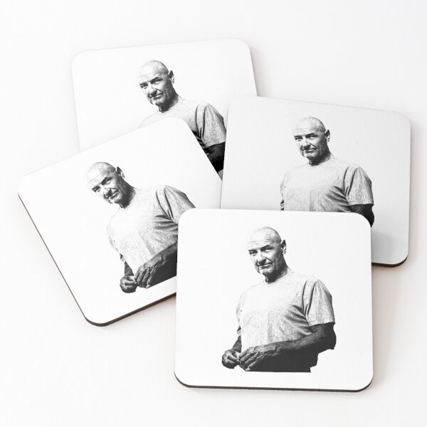Item preview, LOST Terry O'Quinn John Locke B&W Graphic designed and sold by BonBoMochiBall.