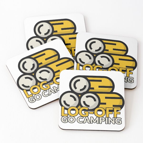 Item preview, Log-off. Go Camping. designed and sold by TKsTees.