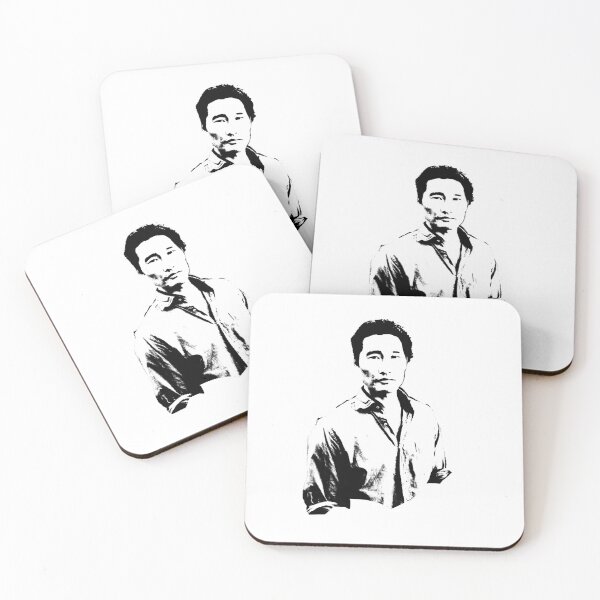 Item preview, LOST Daniel Dae kim B&W Graphic designed and sold by BonBoMochiBall.