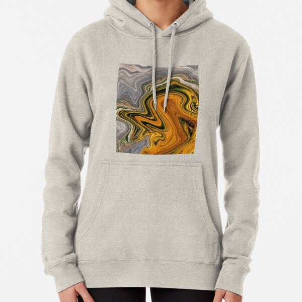 Colorful Marble Pullover Hoodie