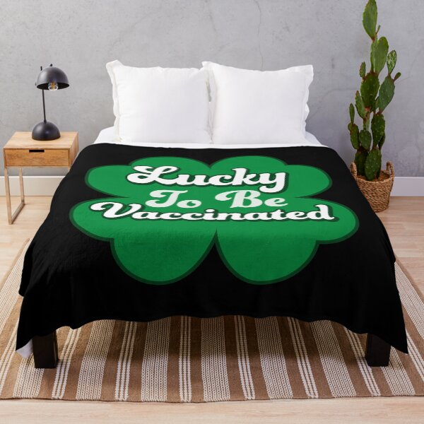 Item preview, Lucky To Be Vaccinated St. Patty's St. Patrick's Day 2021 designed and sold by RandomStuffShop.
