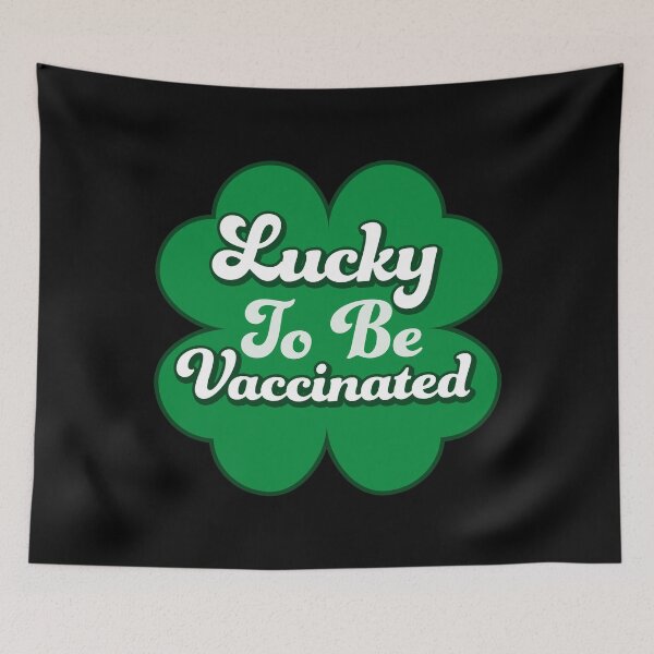 Artikelvorschau, Glück, geimpft zu werden St. Patty's St. Patrick's Day 2021 entworfen und verkauft von RandomStuffShop.