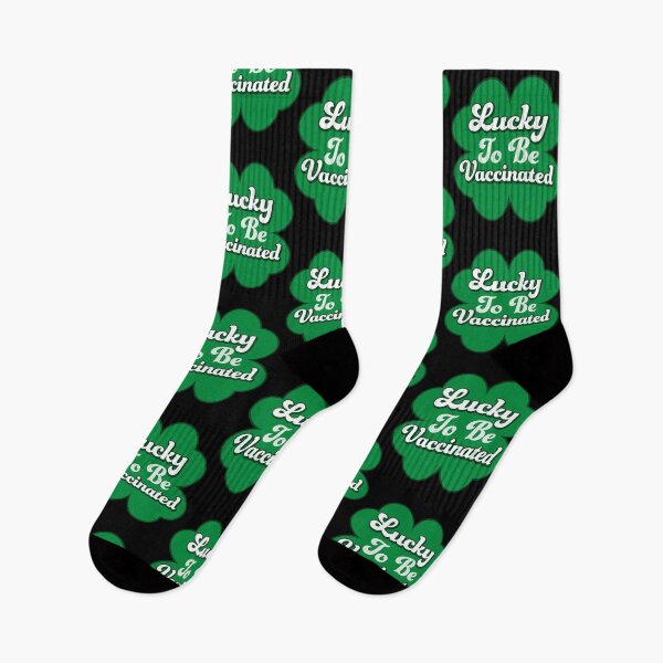 Item preview, Lucky To Be Vaccinated St. Patty's St. Patrick's Day 2021 designed and sold by RandomStuffShop.