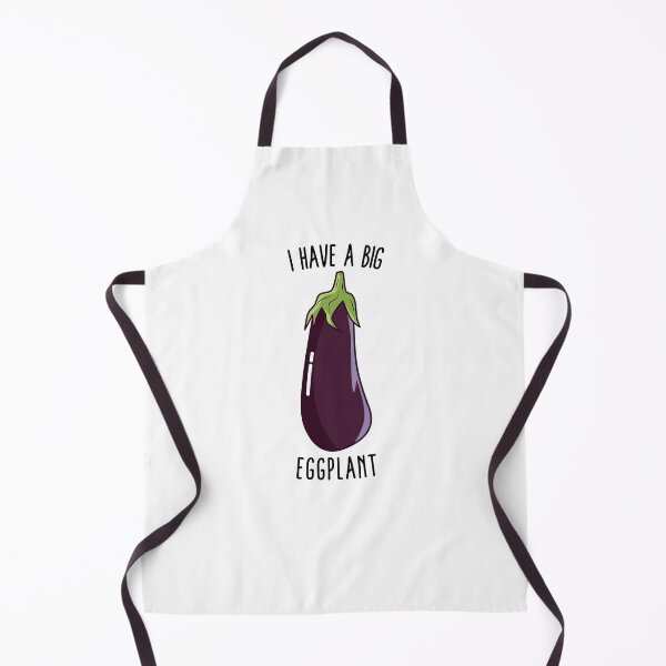 Item preview, I Have A Big Eggplant - Funny Rude Eggplant designed and sold by Kawaiindoodle.