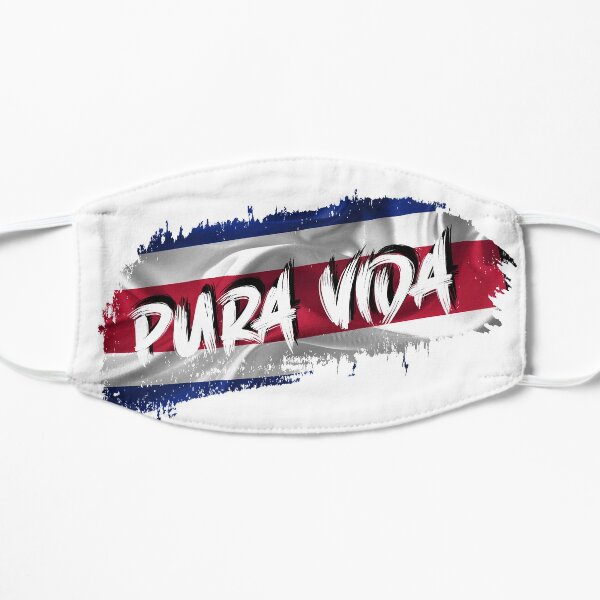 Pura Vida / Costa Rica From THOM SHOP (The House Of Motivation) Flat Mask