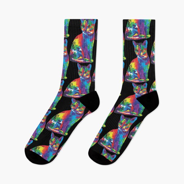 Item preview, colorful kitten designed and sold by julset.