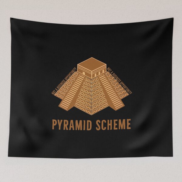 Item preview, Pyramid Scheme | Orange Pyramid designed and sold by DanLopesMerch.