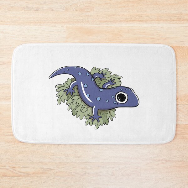 Item preview, Salamander on Leaves designed and sold by meganrika.