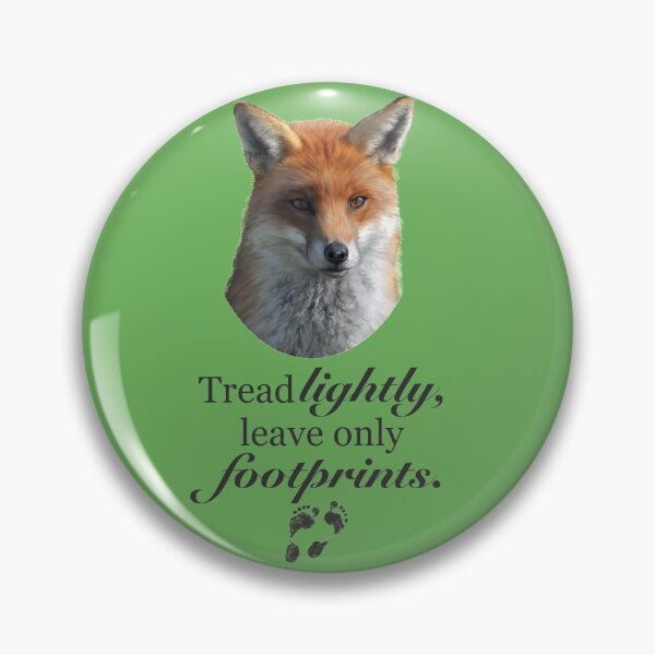Item preview, Tread Lightly: Red Fox designed and sold by RevolutionEarth.