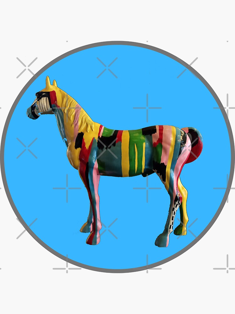 Colorful Horse by Design-Maniya