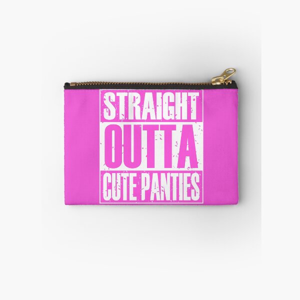 Item preview, Straight Outta Cute Panties (Pink) designed and sold by MyRedBottom.