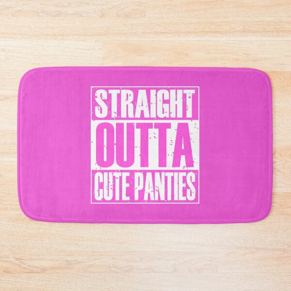 Item preview, Straight Outta Cute Panties (Pink) designed and sold by MyRedBottom.