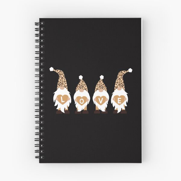 Item preview, LOVE Valentine Leopard Print Gnomes designed and sold by sasigifts.