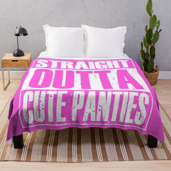 Item preview, Straight Outta Cute Panties (Pink) designed and sold by MyRedBottom.