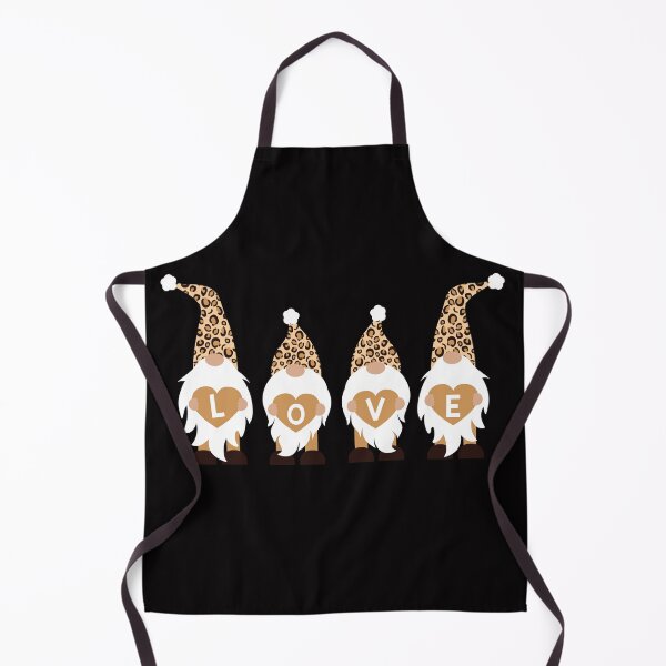 Item preview, LOVE Valentine Leopard Print Gnomes designed and sold by sasigifts.